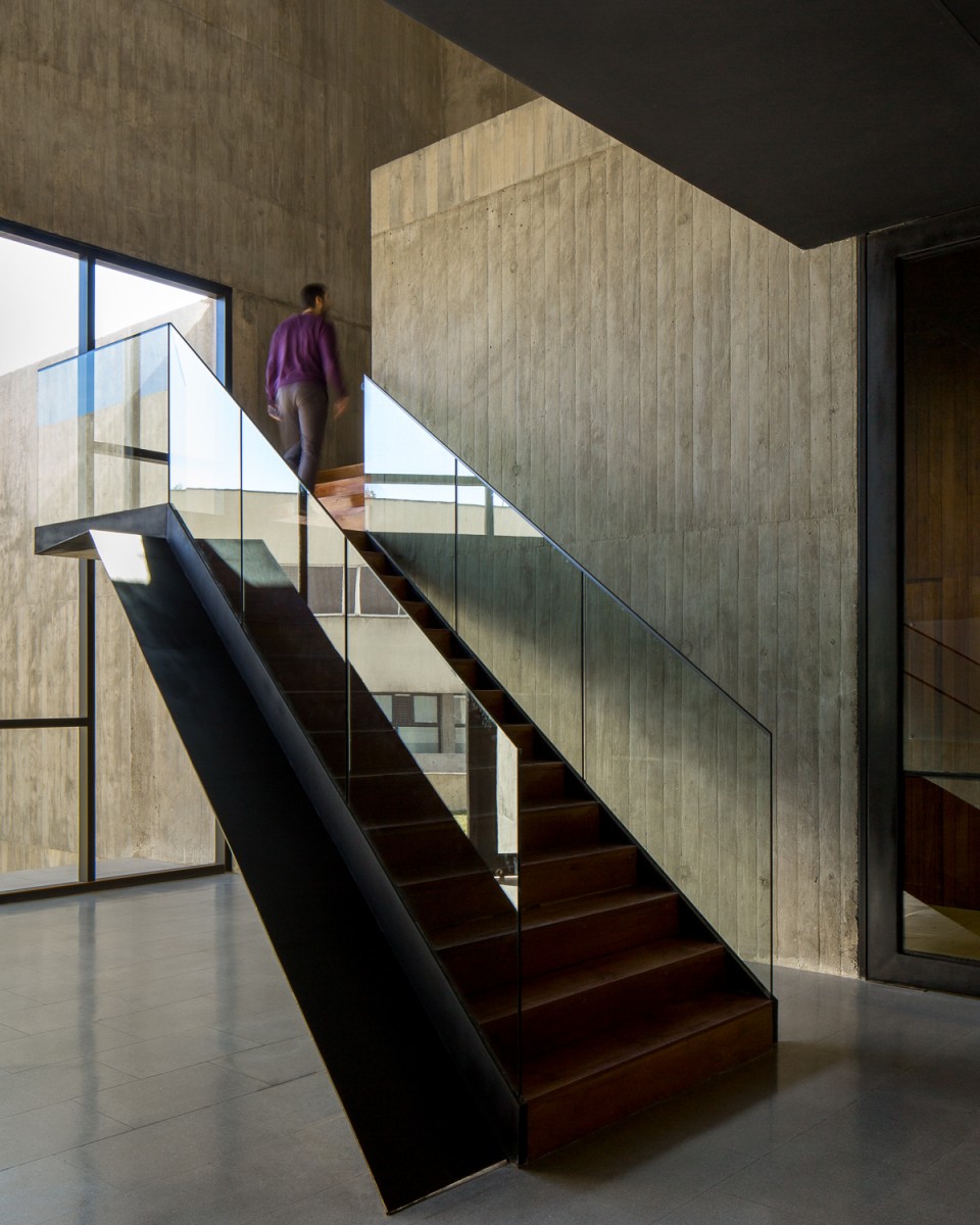 Centro de Innovacion first to second floor stairs